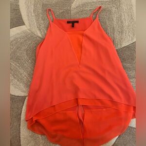 BCBGMaxAzria Bold Orange Top